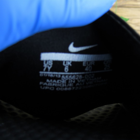 Nike Slide Benassi Boys Y 7 Medium Sandal Black Synthetic Slip On - Picture 5 of 7